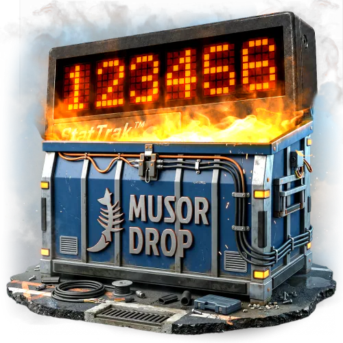 ╨Ъ╨╡╨╣╤Б ╨б╤А╨╡╨┤╨╜╨╕╨╣ StatTrak CS2 тАФ Musor Drop